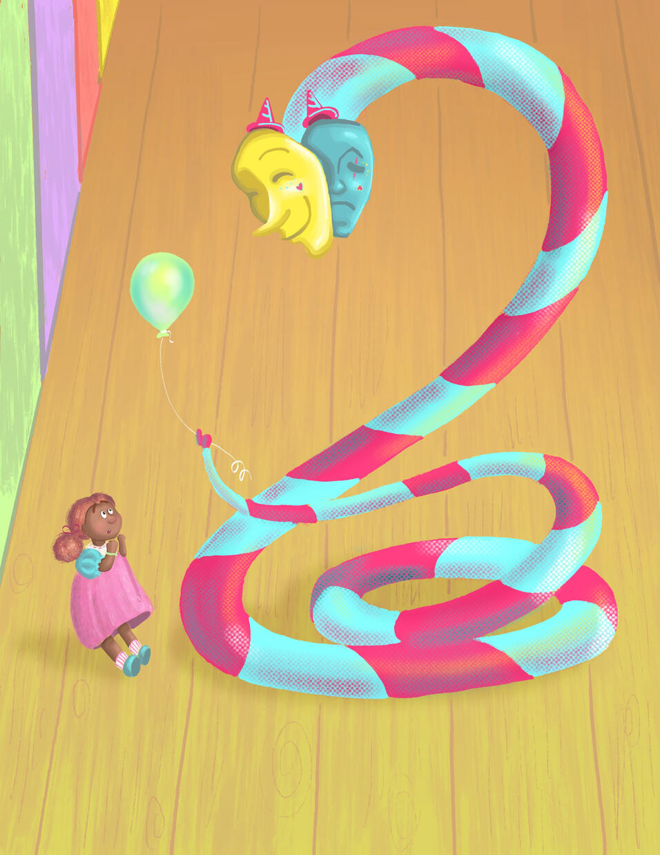 Little Girl Meets Snake Little Girl Meets Snake