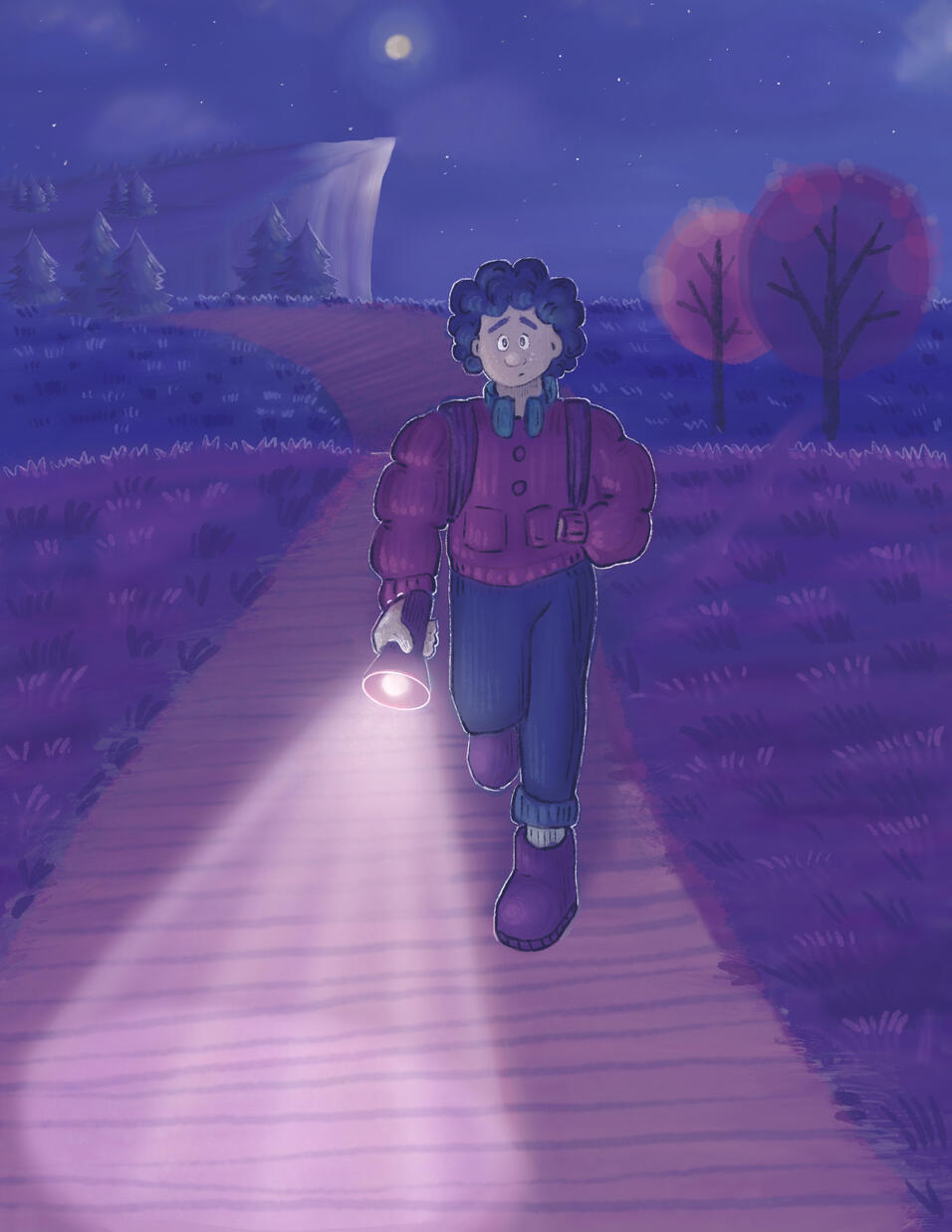 Boy with Flashlight Boy with Flashlight
